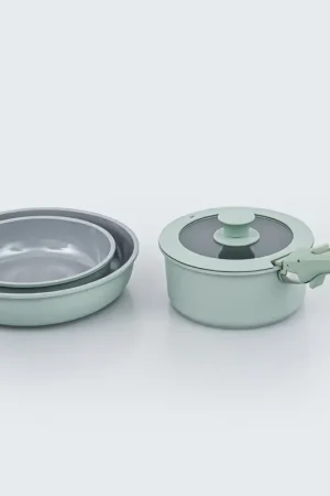 Batterie de cuisine 5 pièces en aluminium Achetez Aujourd'hui